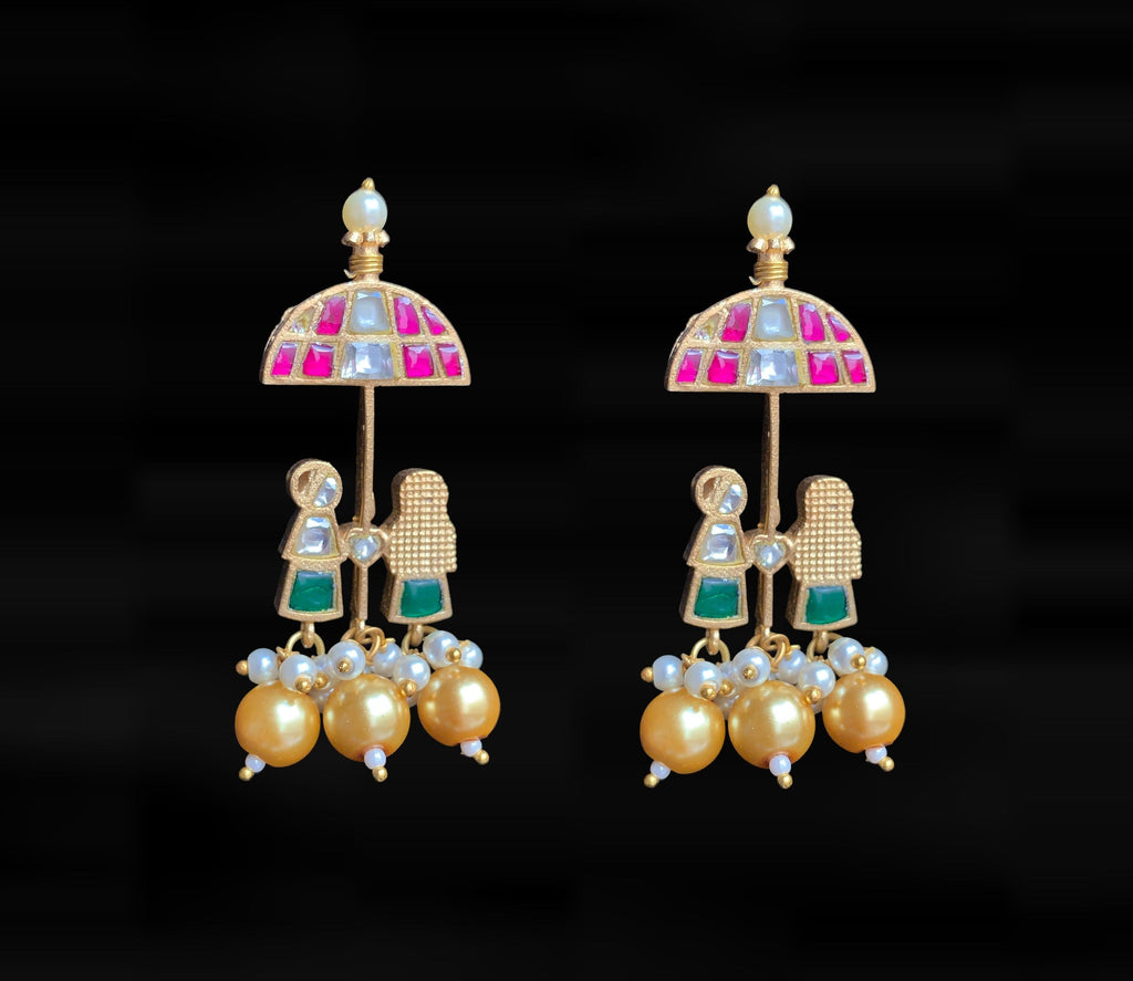 Khushboo bridal choker with earrings ( READY TO SHIP )