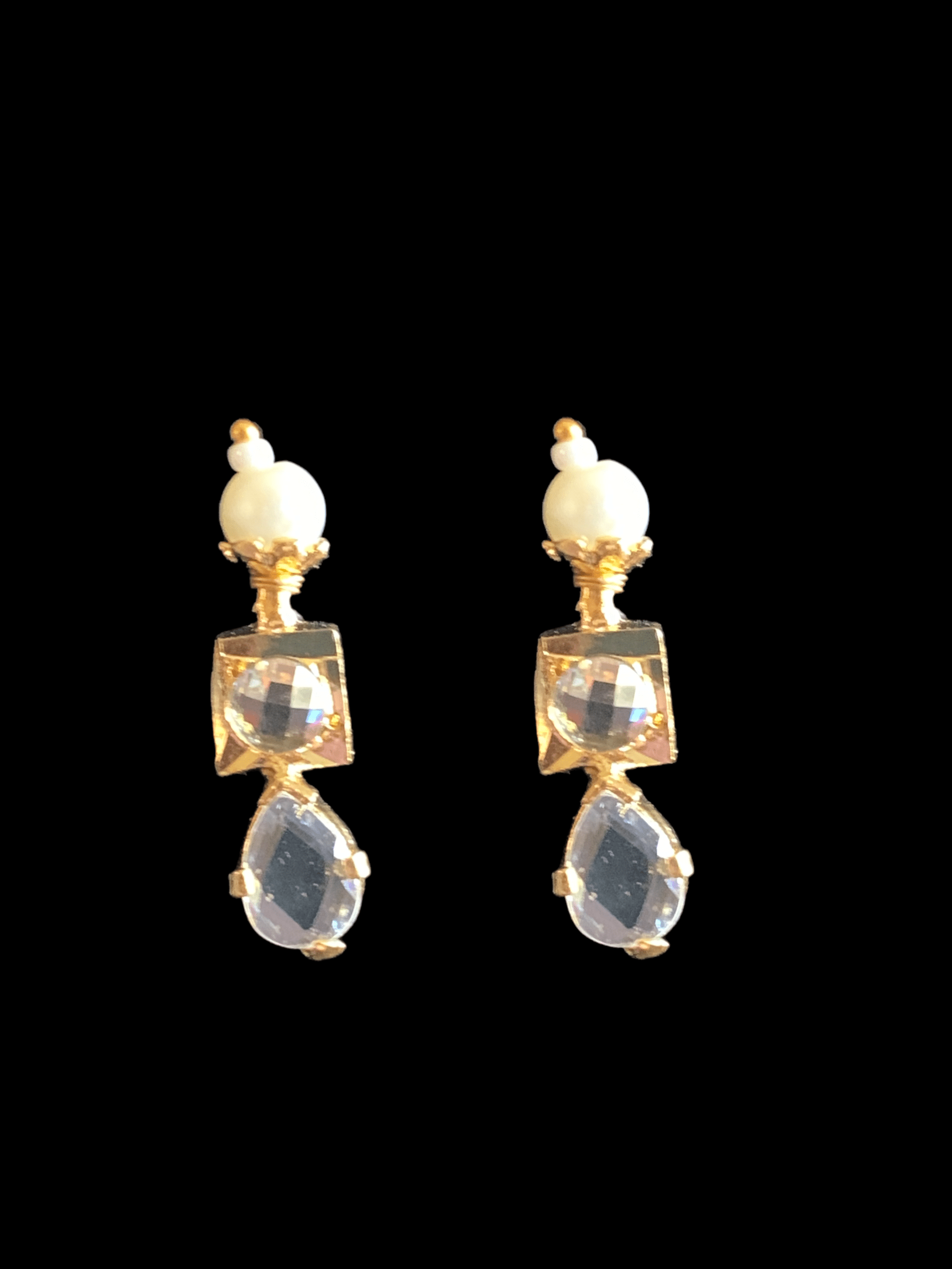 NS225 Kiara set in pearls and polki ( READY TO SHIP )