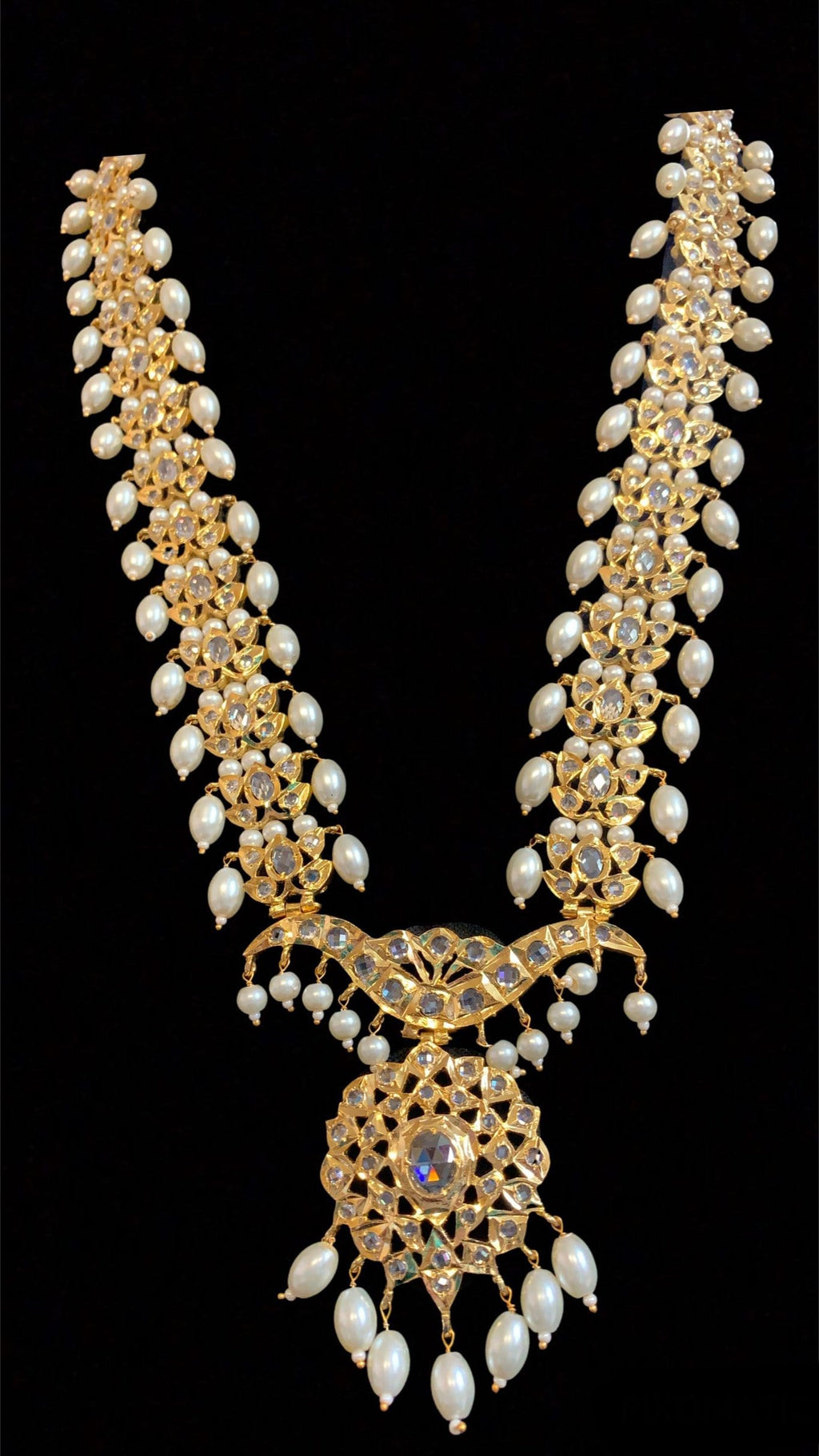 LN80 Asif jaahi haar in shell pearls   ( READY TO SHIP )