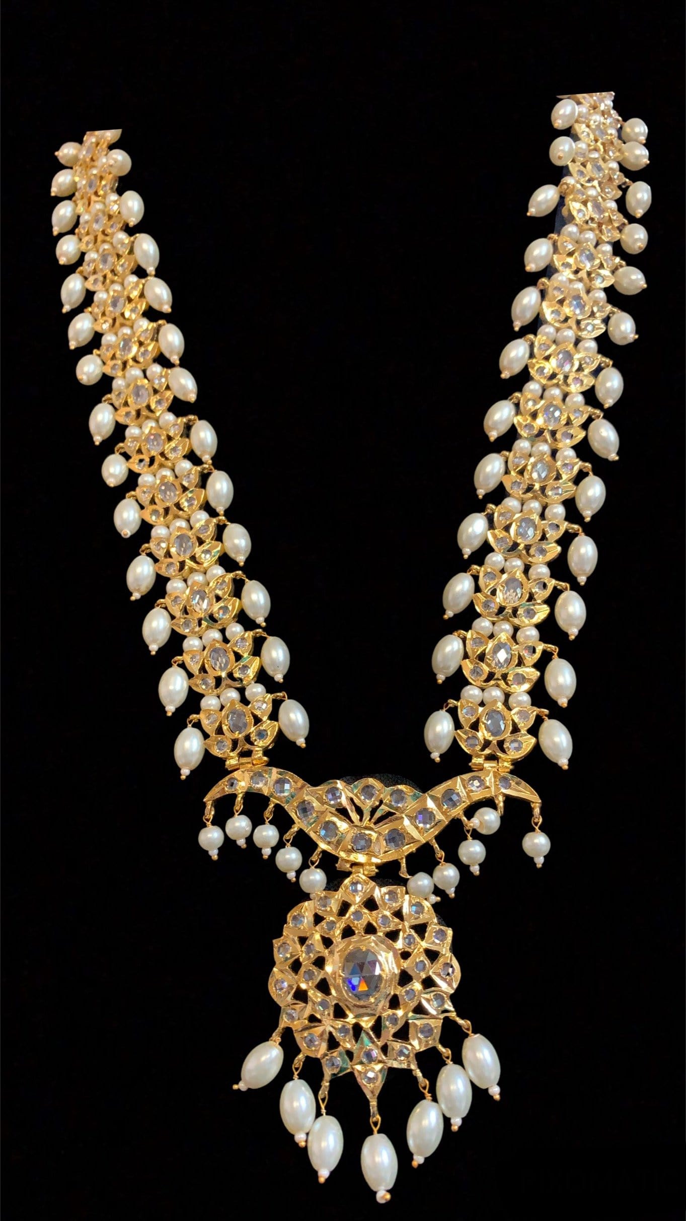 LN80 Asif jaahi haar in shell pearls   ( READY TO SHIP )