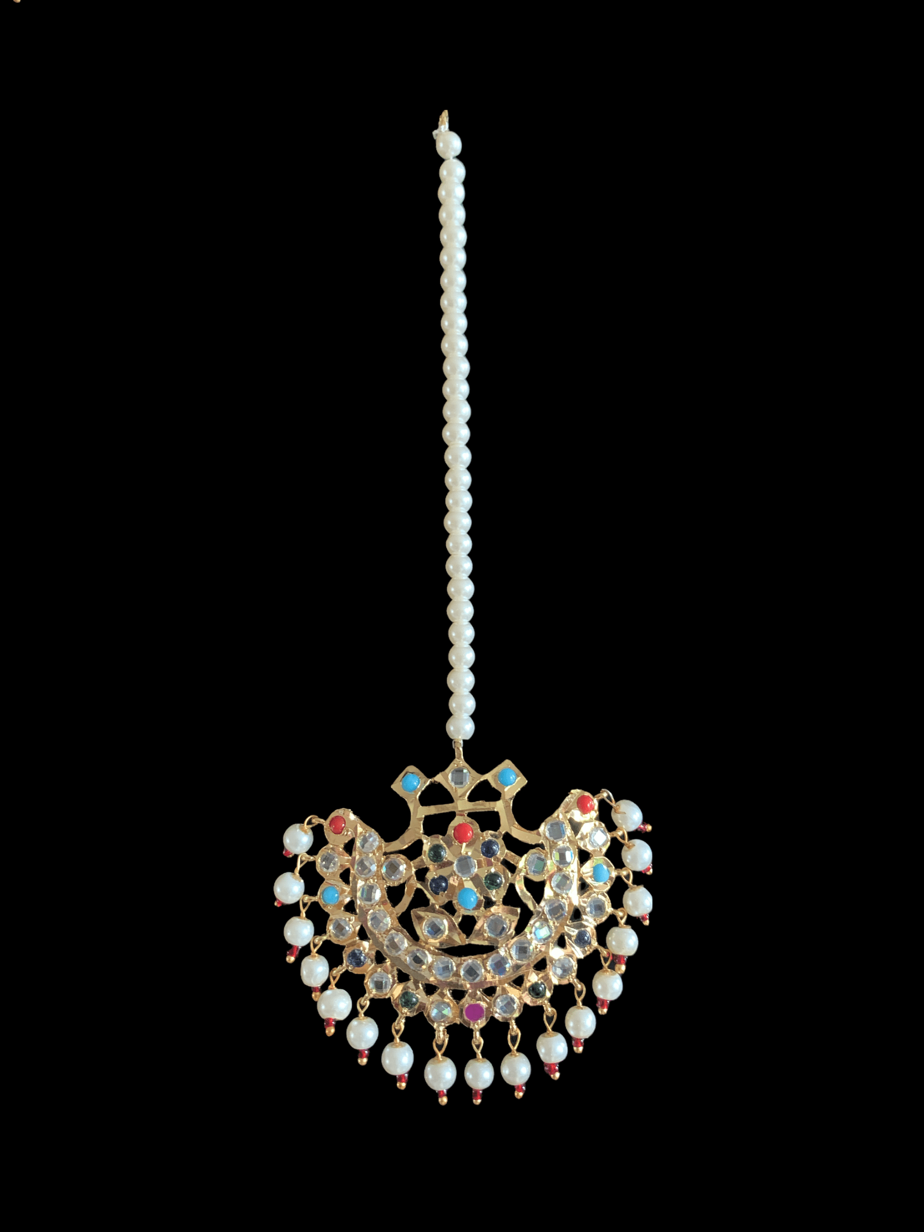 Saha navratan chandbali tika( SHIPS IN 4 WEEKS  )