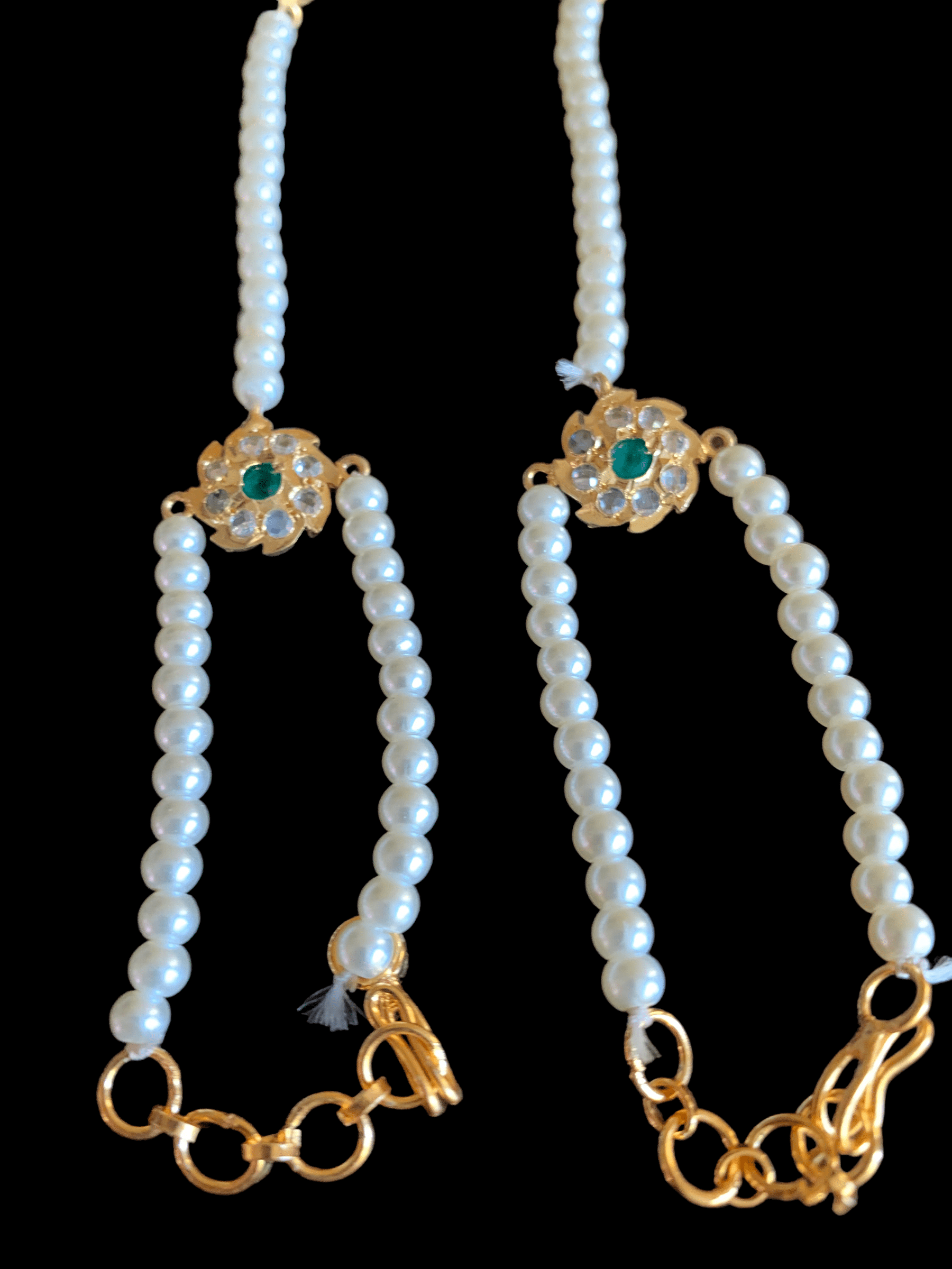 HP21 Meher haathphool - KIDS SIZE - green   (SHIPS IN 2 WEEKS )