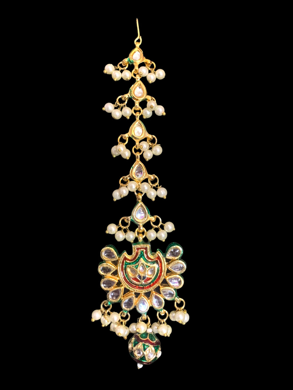 NS361 Pankhi kundan necklace ( READY TO SHIP )