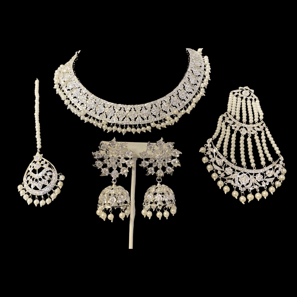 BR86 Amira bridal set  ( SHIPS IN 3 WEEKS )