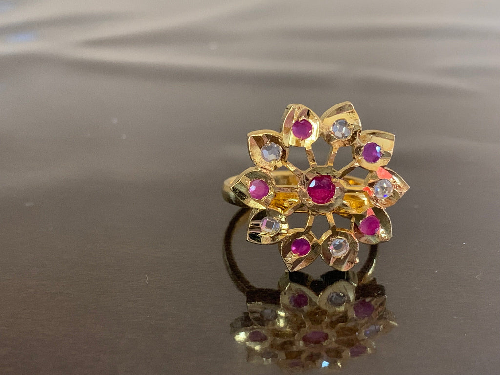 DJR47 Cz polki  ring ( READY TO SHIP)