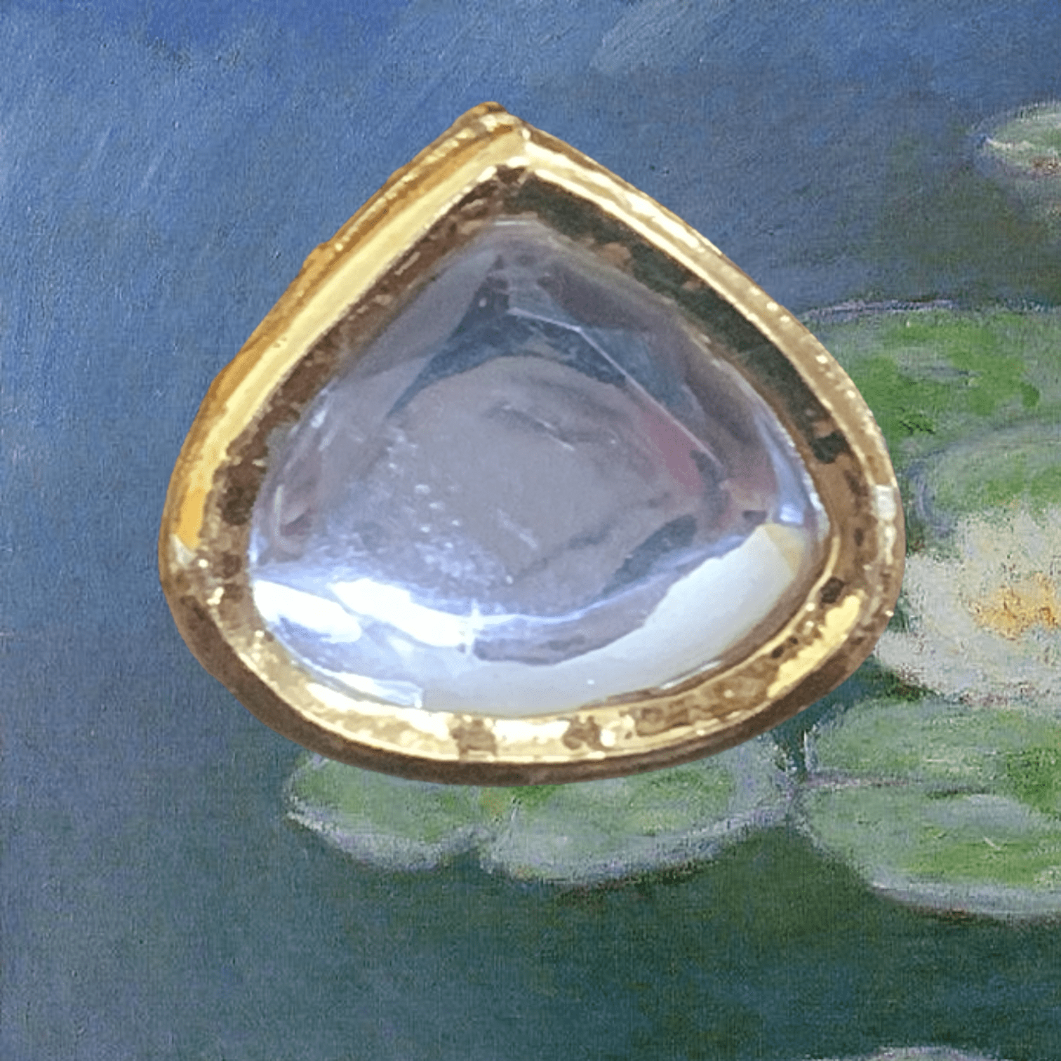 DJR20 Kundan statement ring ( READY TO SHIP)