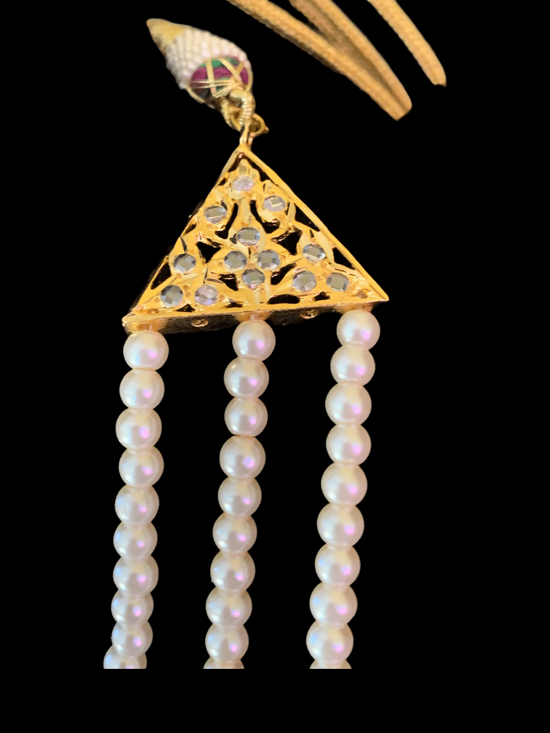 SAT44 Shanya satlada with earrings ( READY TO SHIP )