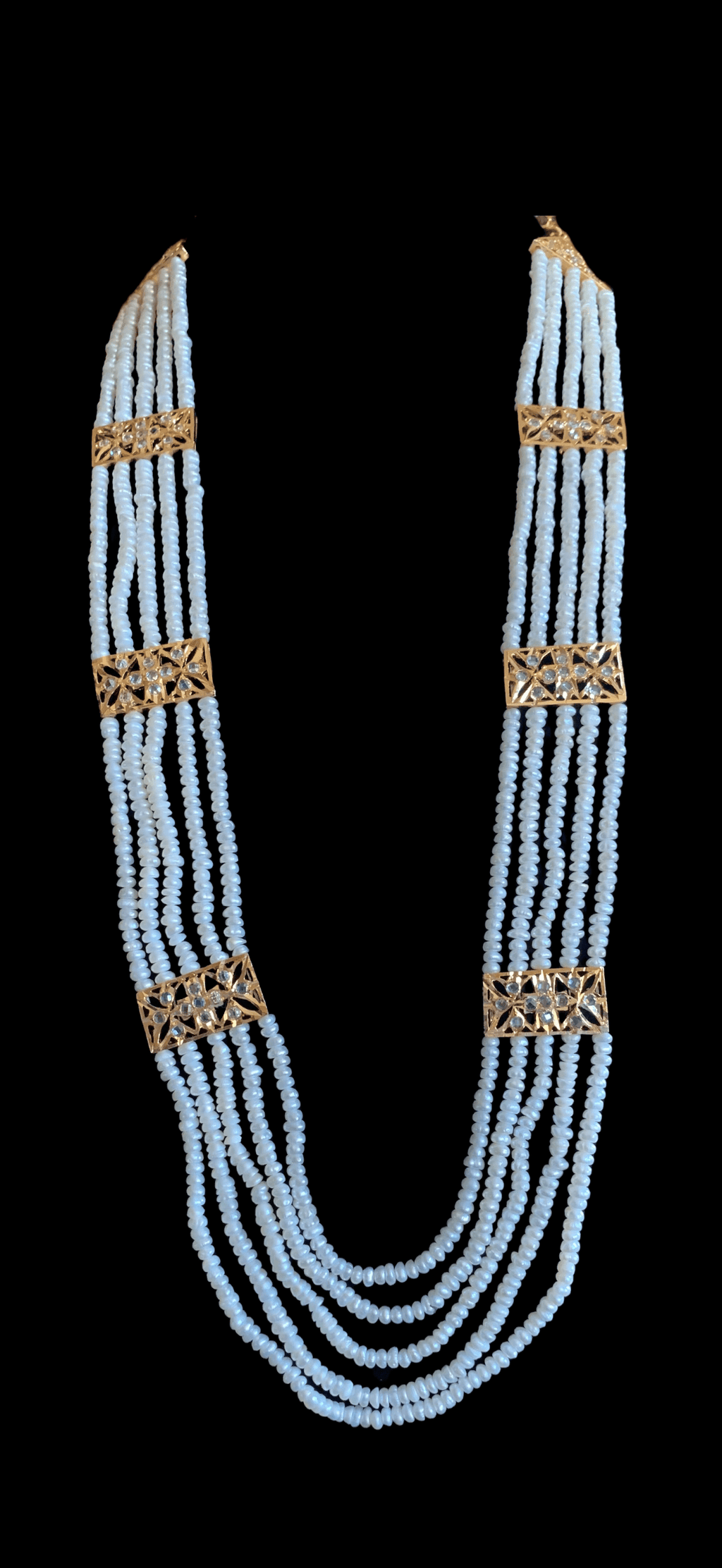 LN58 Naira fresh water pearl rani haar ( SHIPS IN 3 WEEKS  )