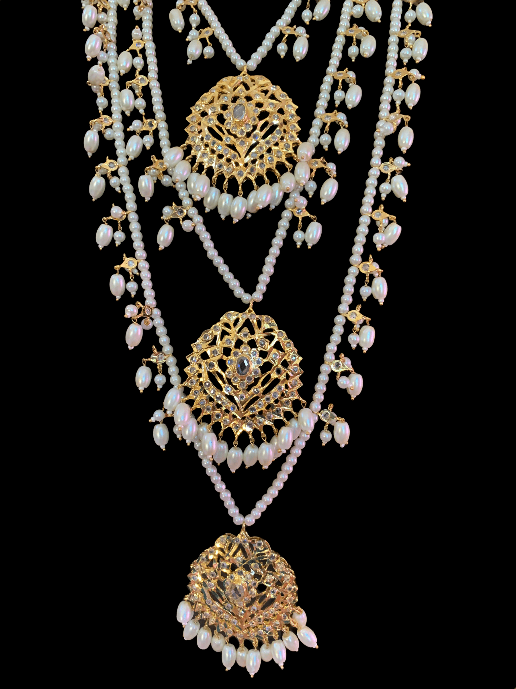 SAT44 Shanya satlada with earrings ( READY TO SHIP )