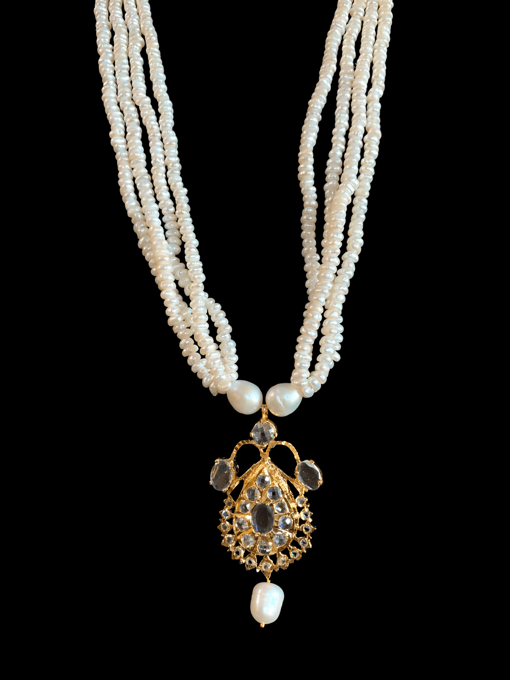 PS61 Jugni in fresh water  pearls ( READY TO SHIP )