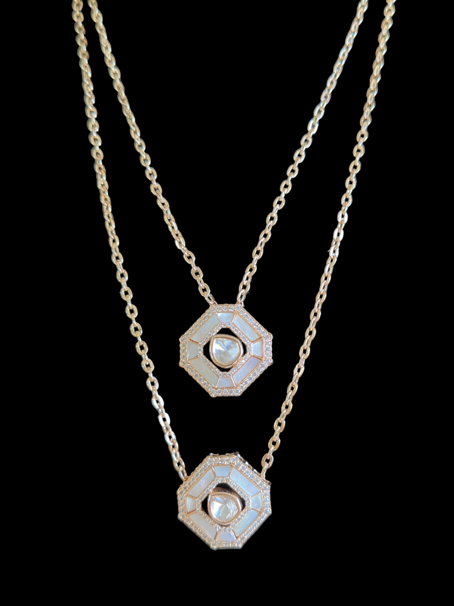 PS360 Eliza rose gold plated necklace ( READY TO SHIP )