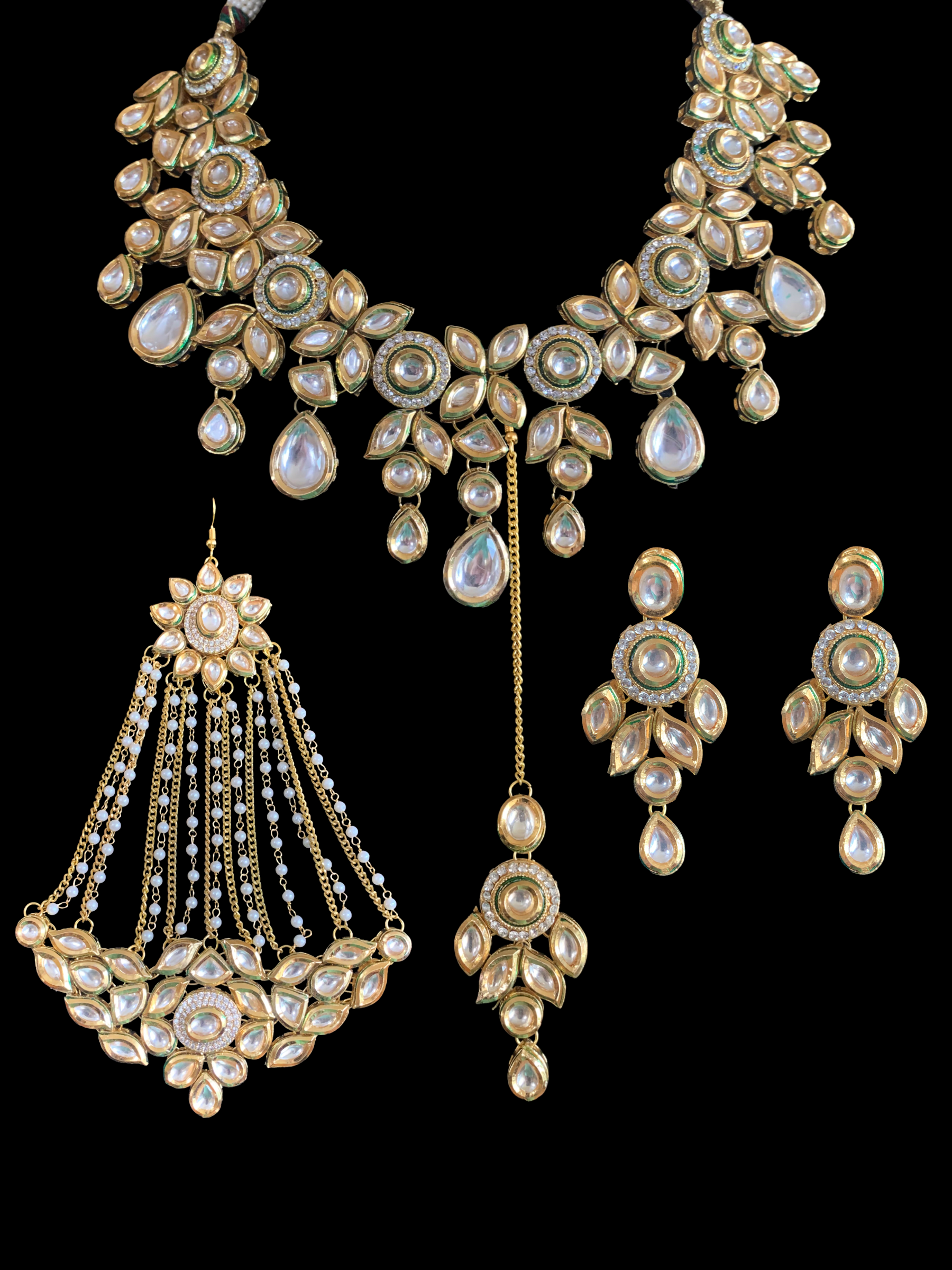 BR93 Mala bridal set ( SHIPS IN 3 WEEKS )