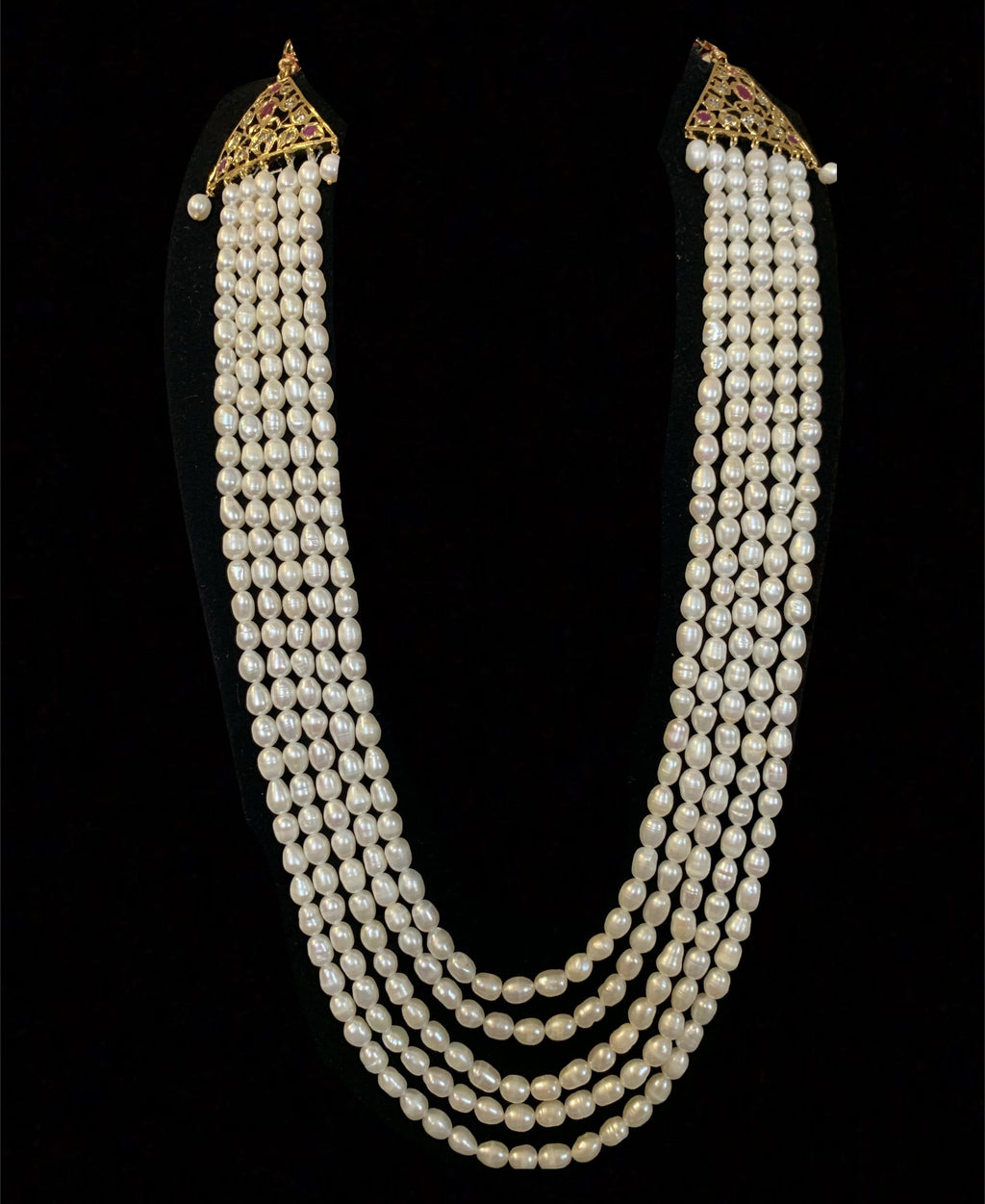 Irma natural pearls necklace ( SHIPS IN 4 WEEKS  )