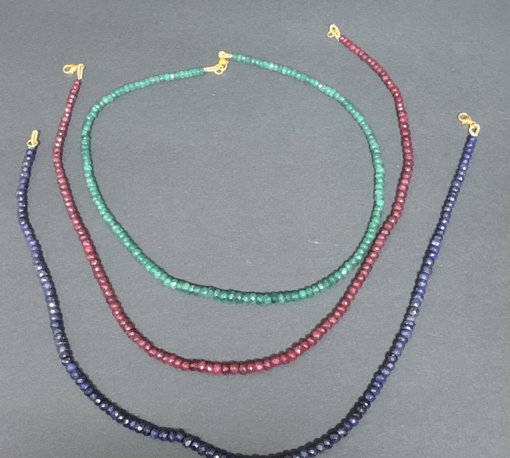 NS301 Single stranded necklace ( SHIPS IN 1 WEEK )