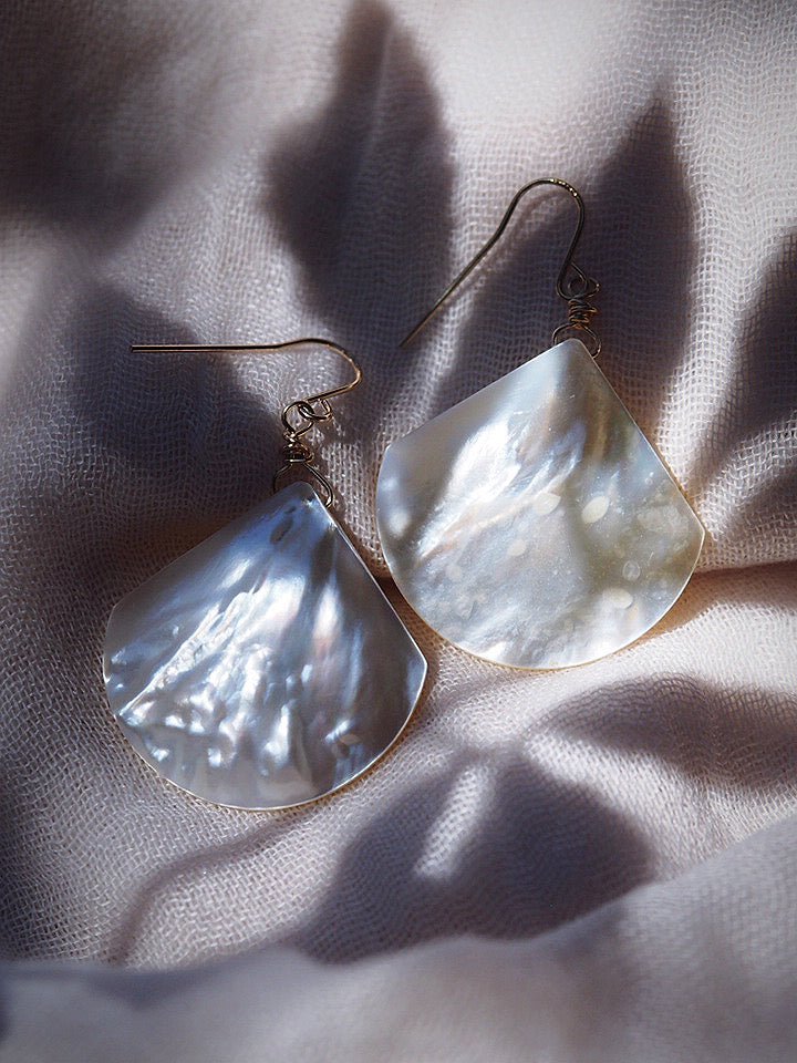 Large Shell Earrings - Ainanani