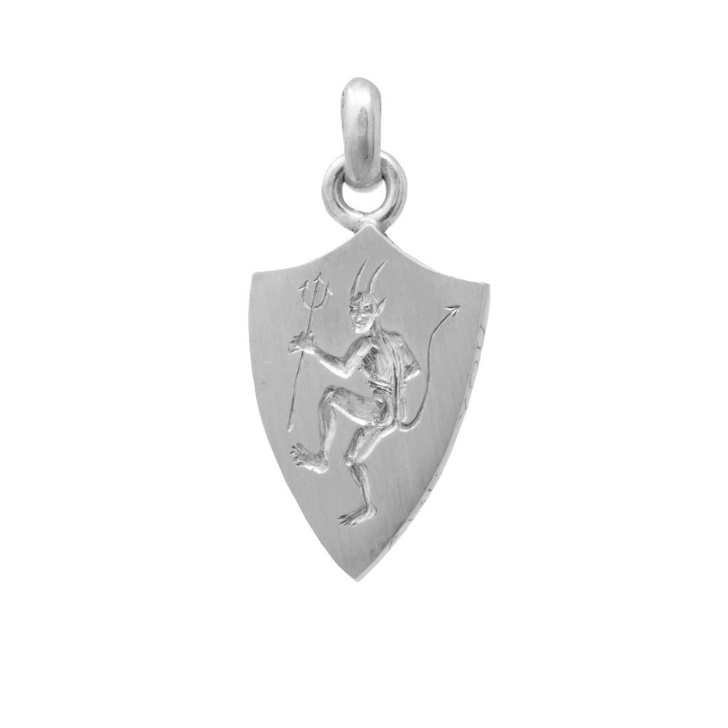 Who the Devil Are You? - Escutcheon Pendant