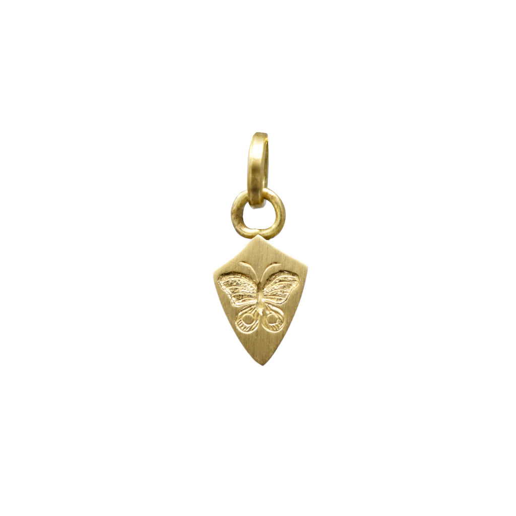 Butterfly Escutcheon Necklace
