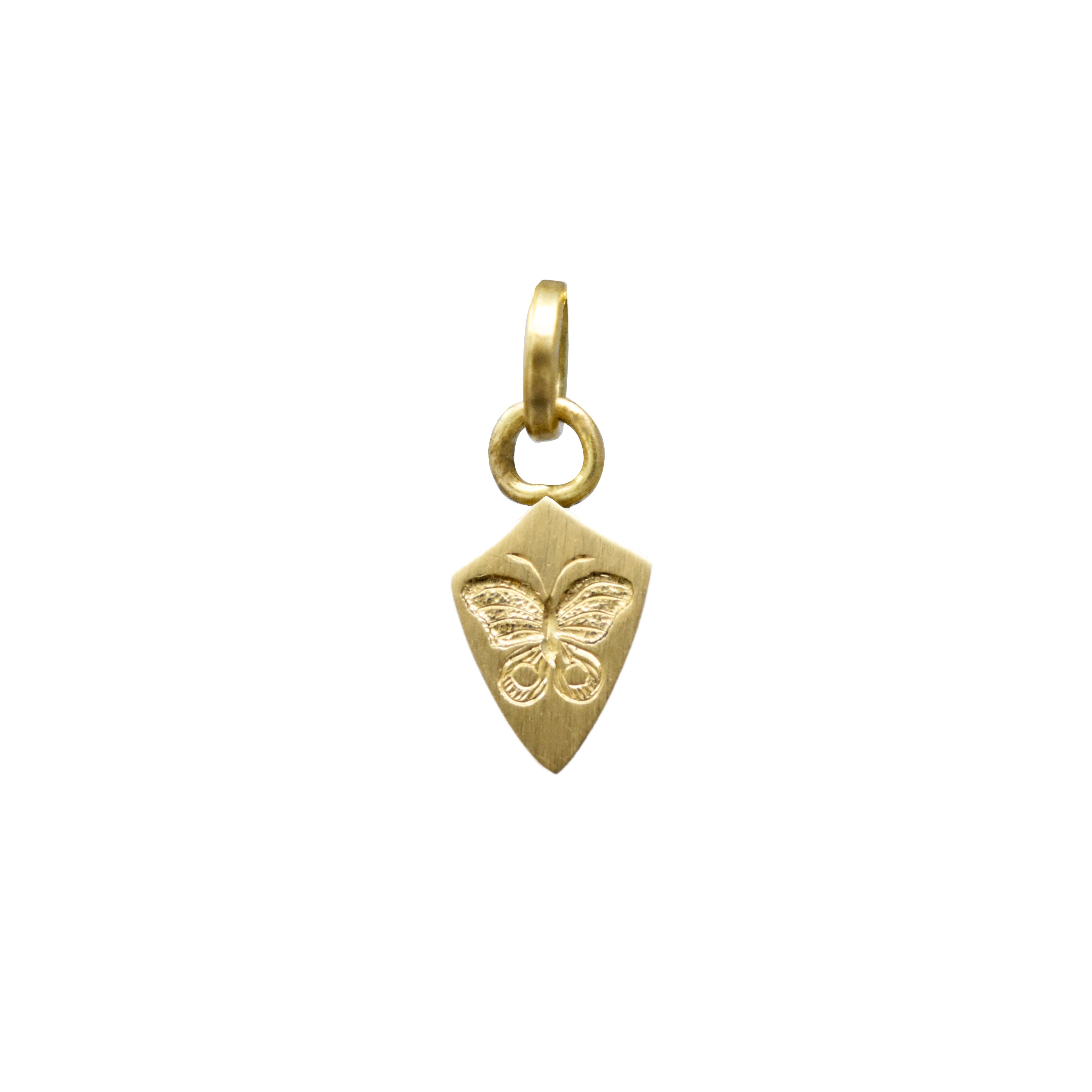 Butterfly Escutcheon Necklace