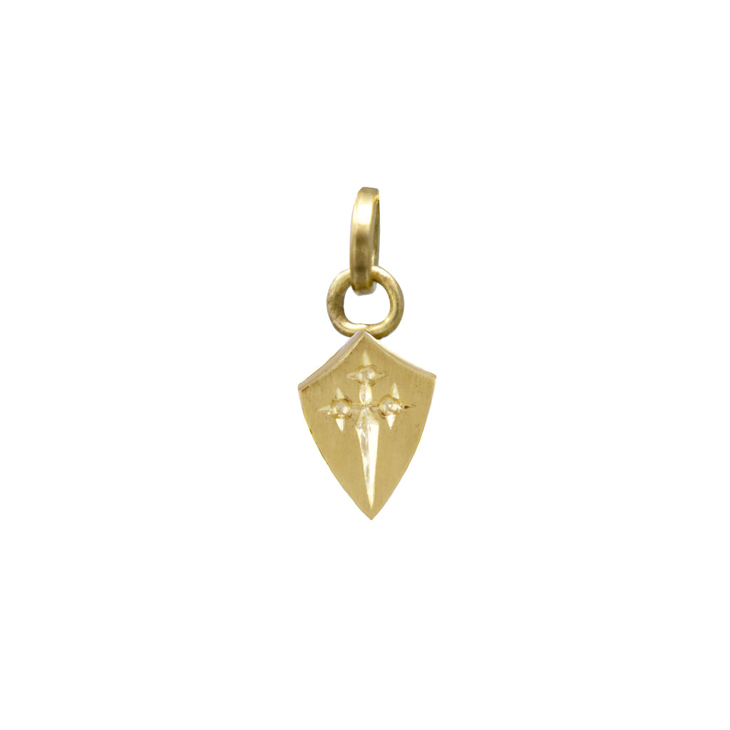 Dagger Escutcheon Necklace