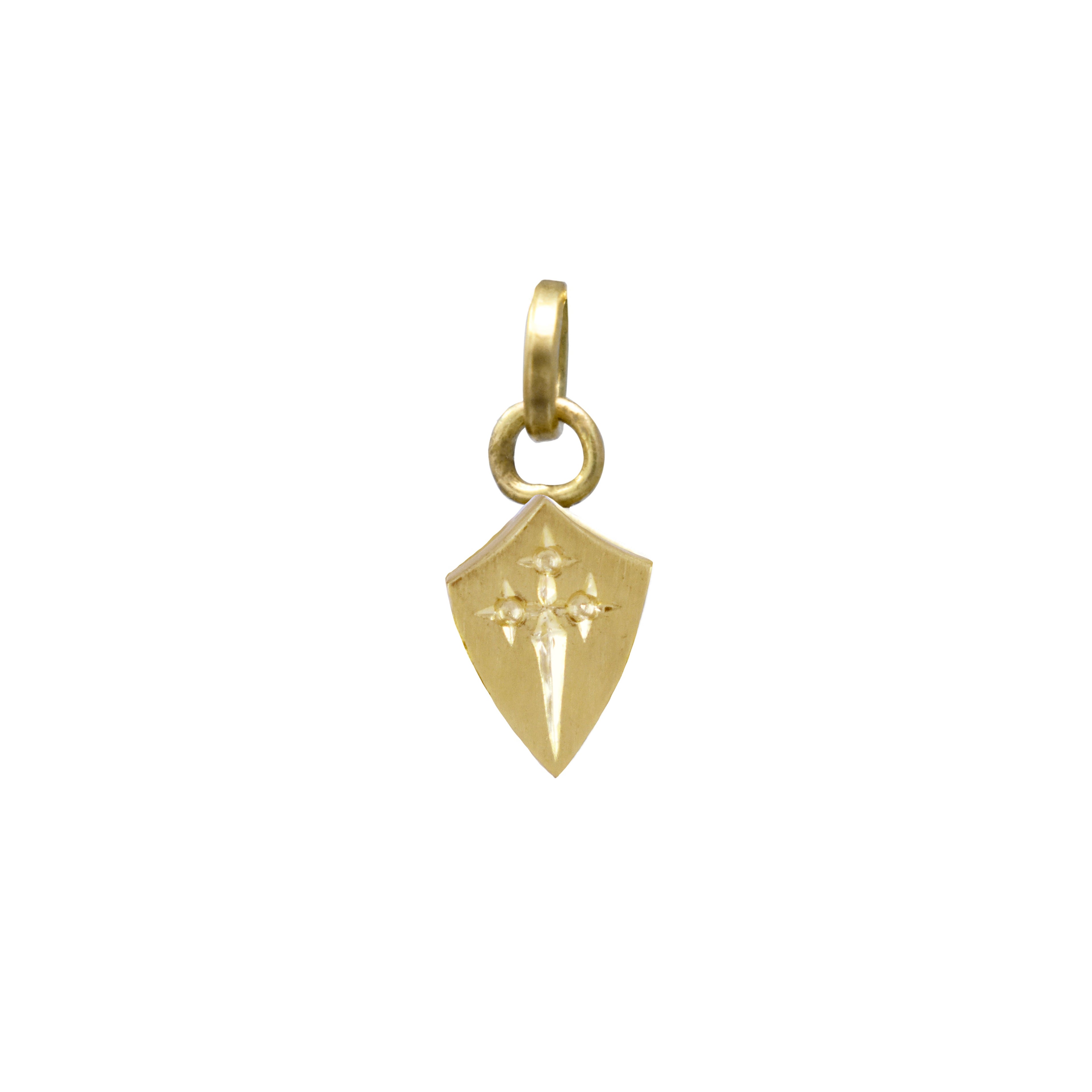 Dagger Escutcheon Necklace