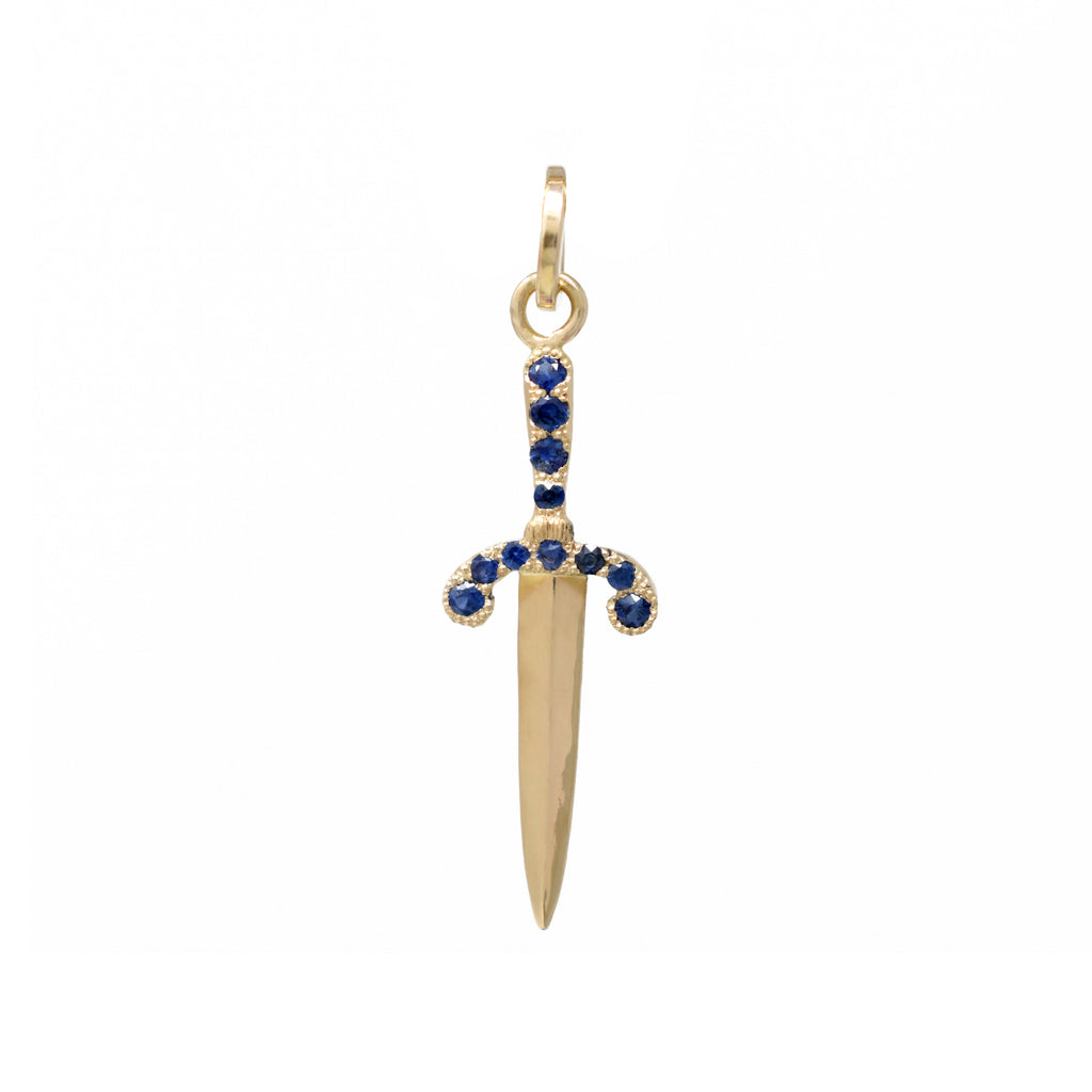 Pavé Parrying Dagger Pendant