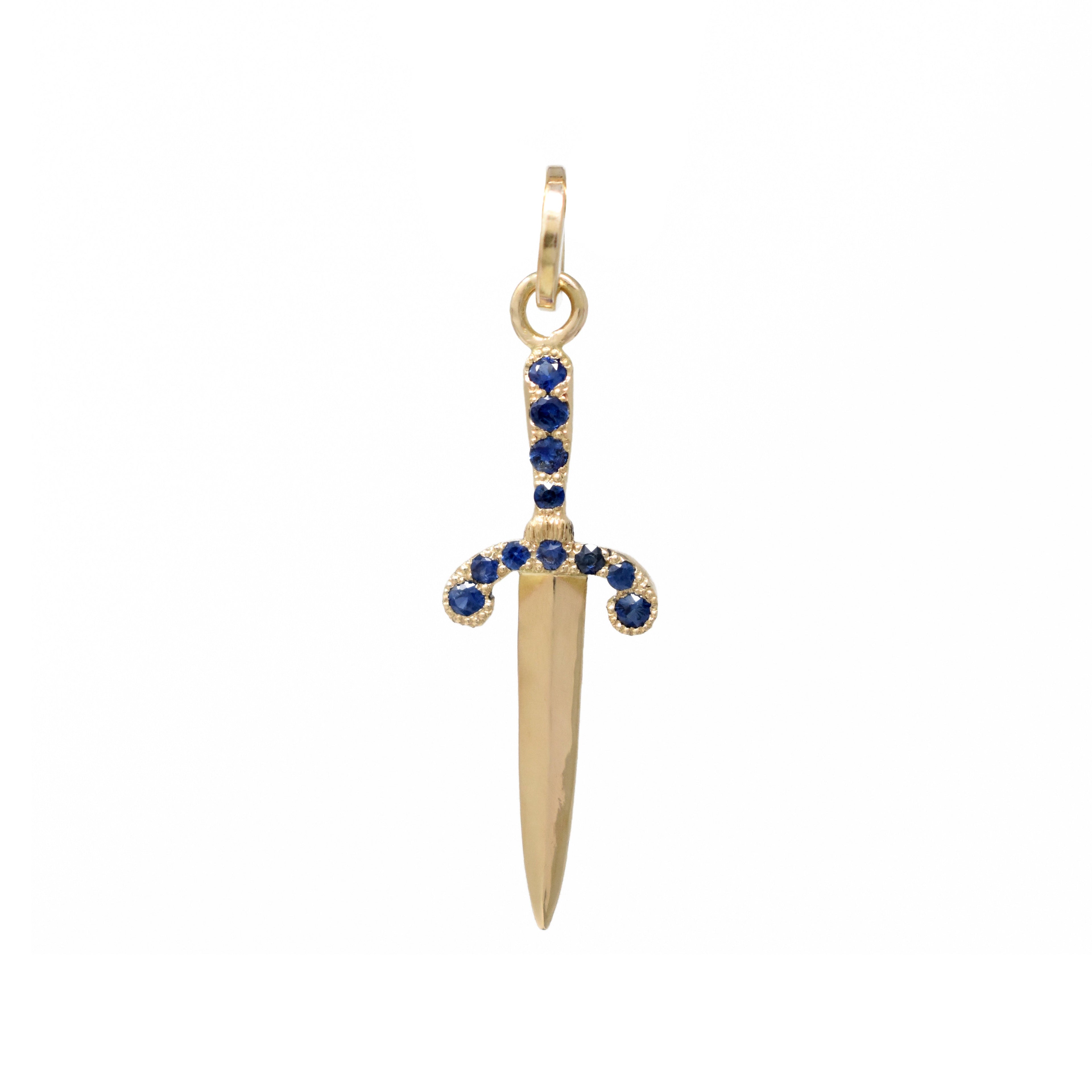 Pavé Parrying Dagger Pendant