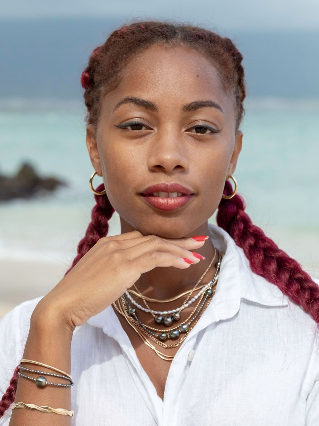 Perfect Large Gold Huggie Hoop Earrings