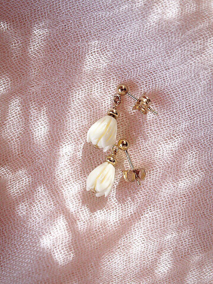 Pikake Stud Earrings - Aloalo