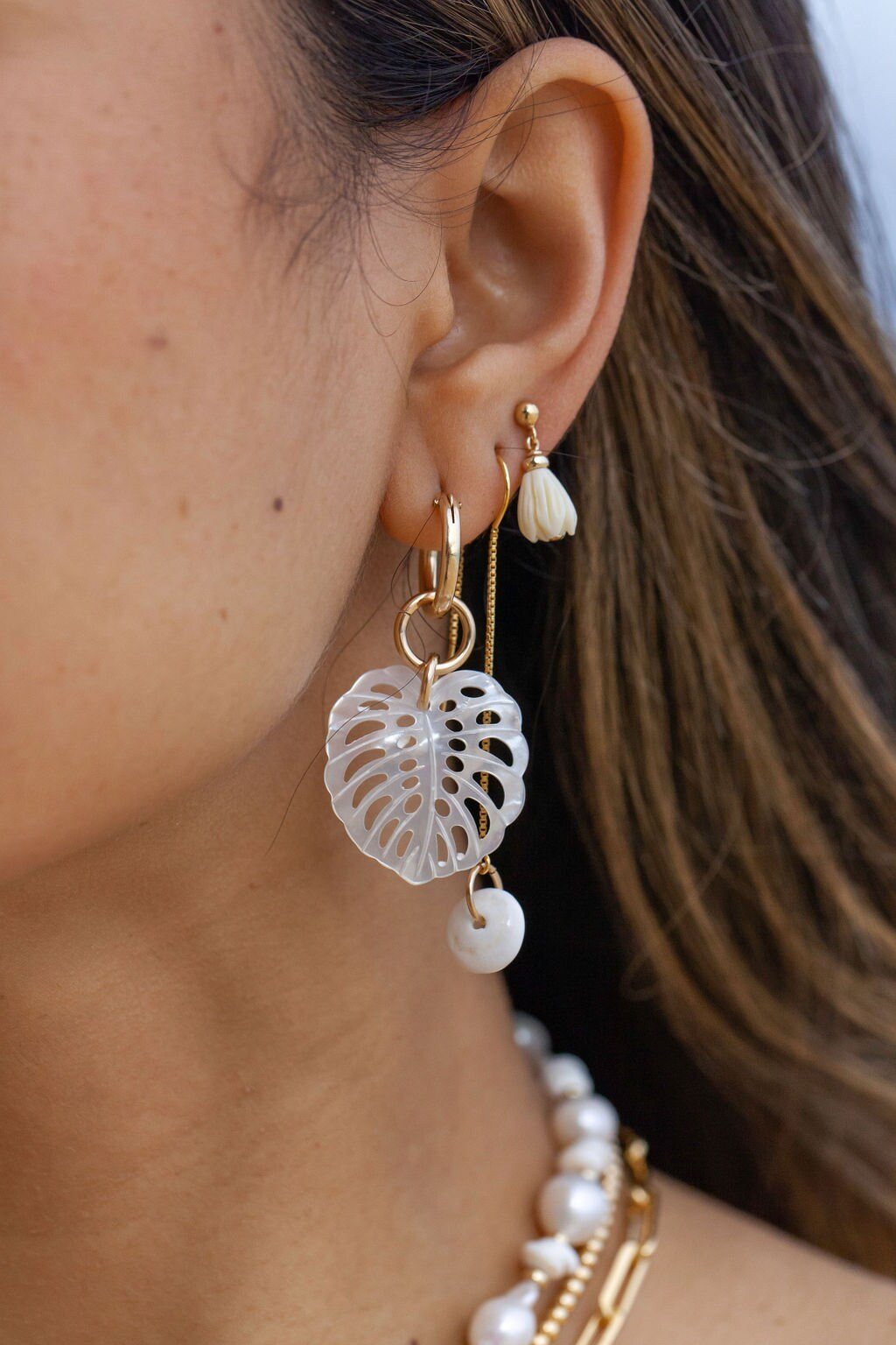 Pikake Stud Earrings - Aloalo