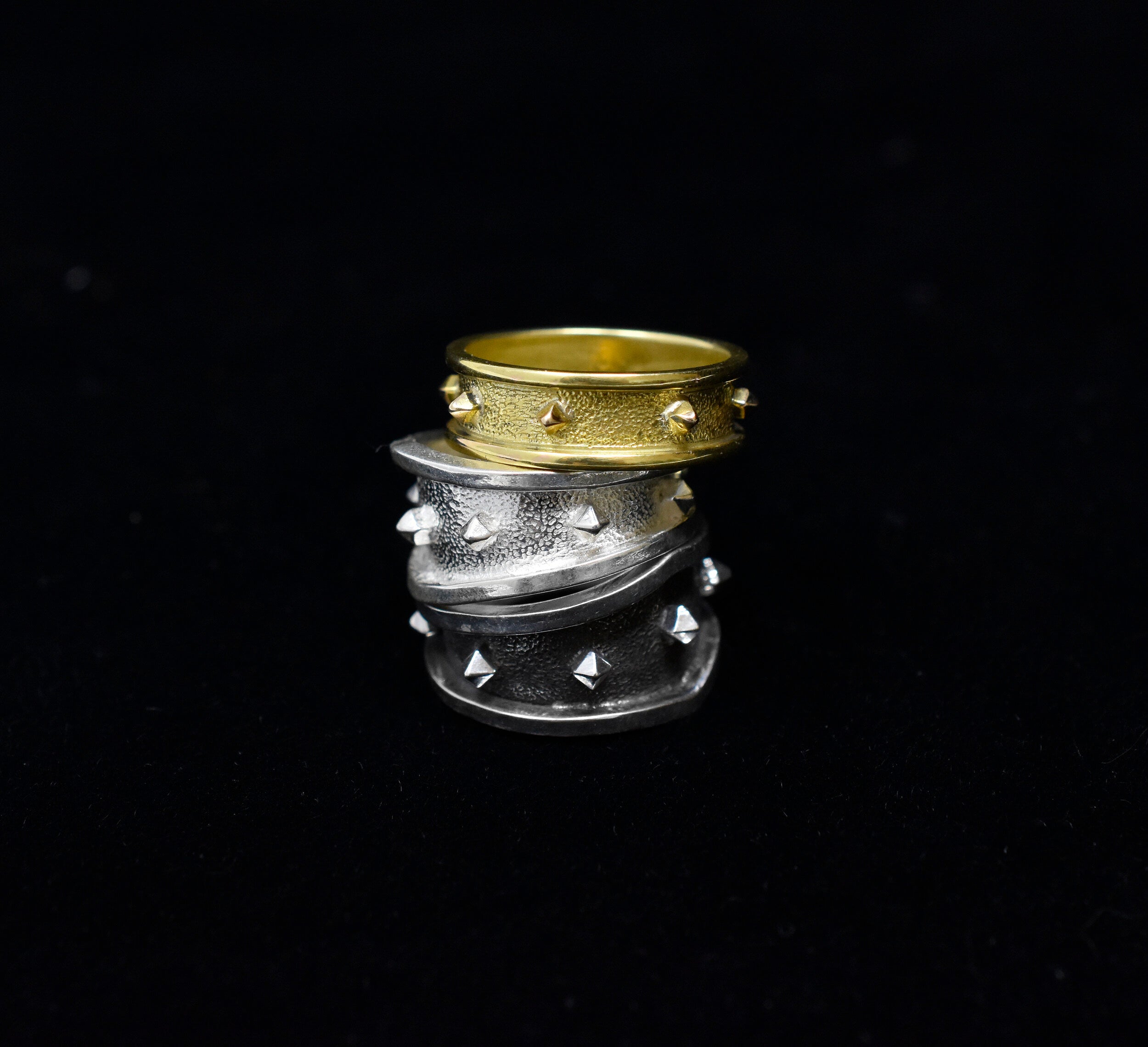 Pitfall Ring 14k Yellow Gold