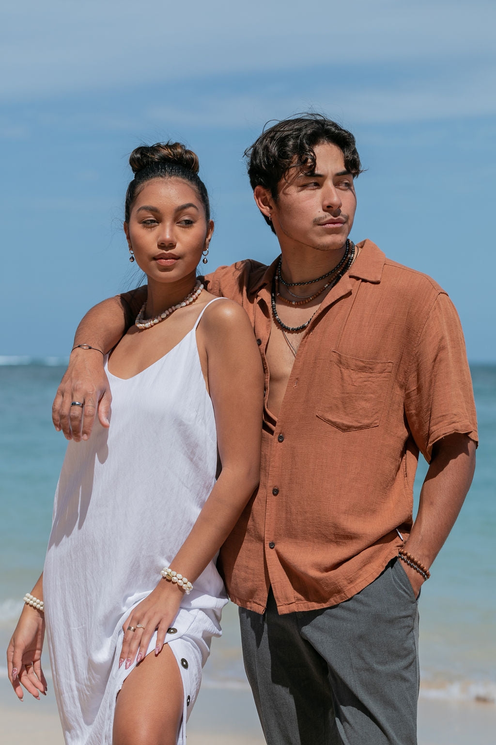 Unisex Men's Lava Necklace - Kalama