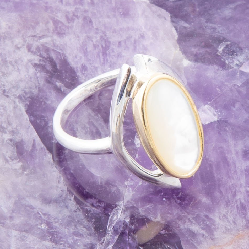 Shine Bright Mother of Pearl Ring