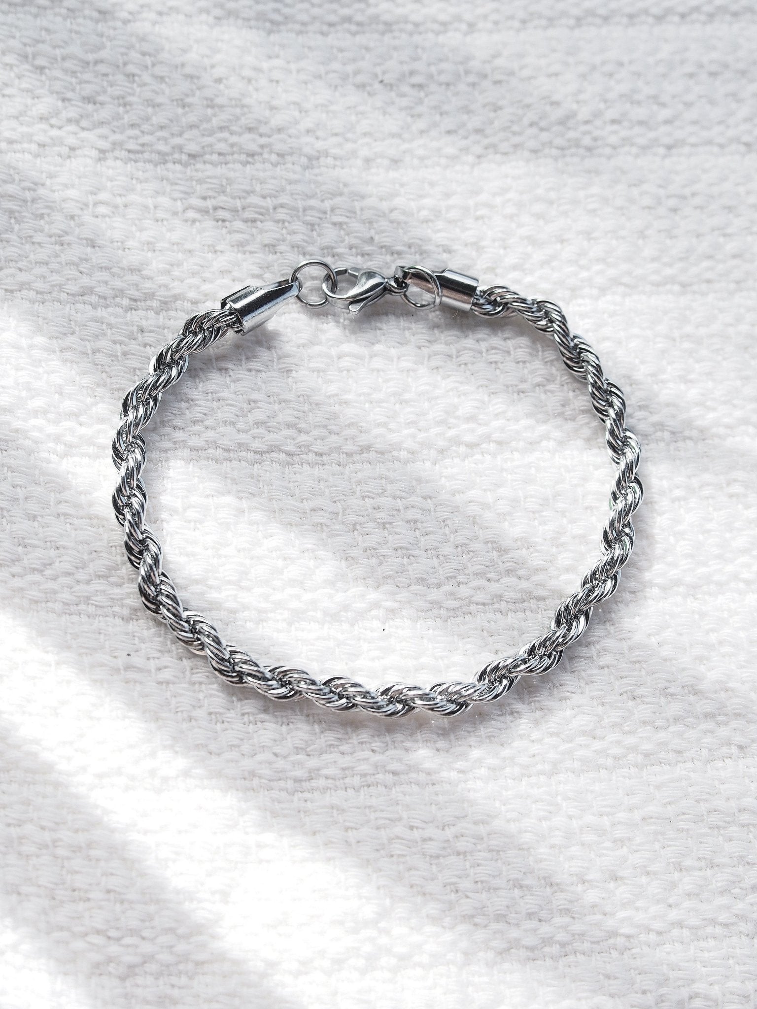 Thick Men's Stainless Steel Rope Bracelet - Holokai