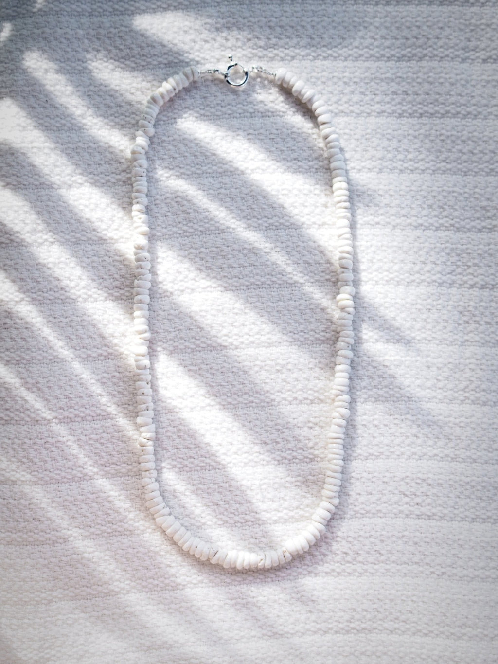 Unisex Men's Puka Shell Necklace - Kealani