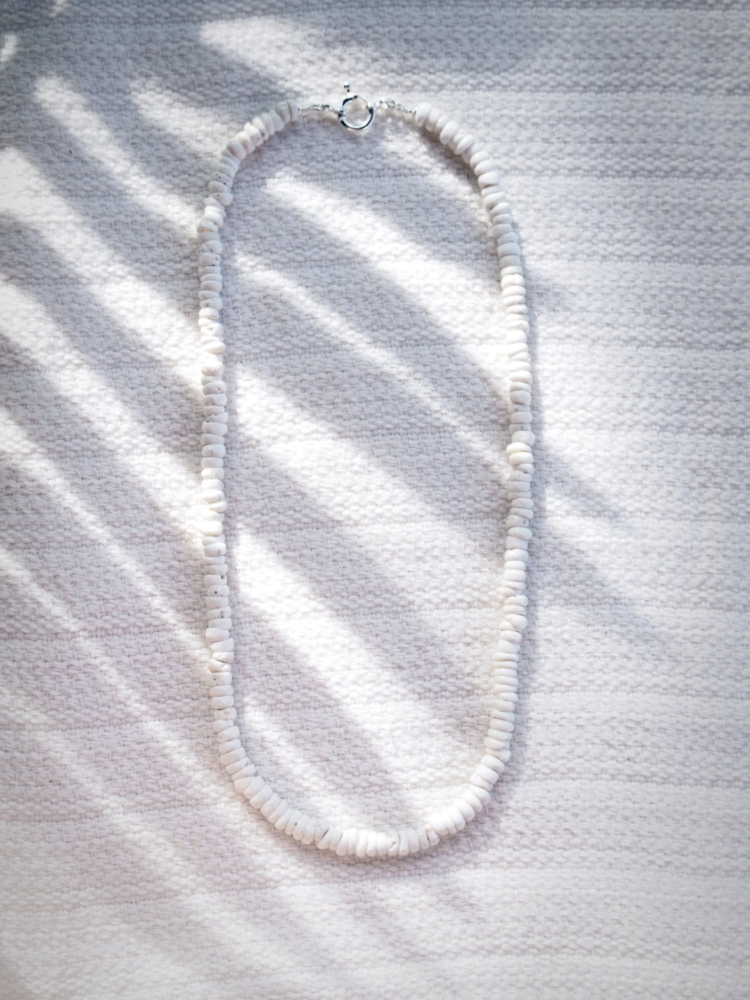 Unisex Men's Puka Shell Necklace - Kealani