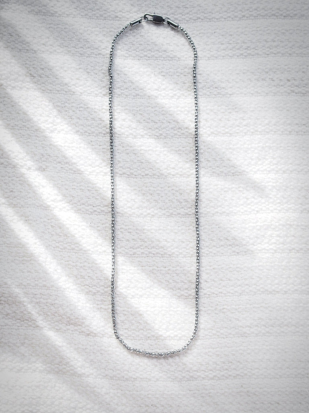 Unisex Men's Stainless Steel Popcorn Chain - Kaiholo