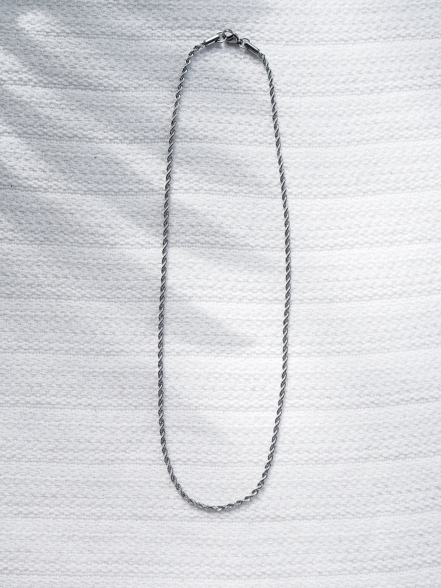 Unisex Men's Stainless Steel Rope Chain - Kapena