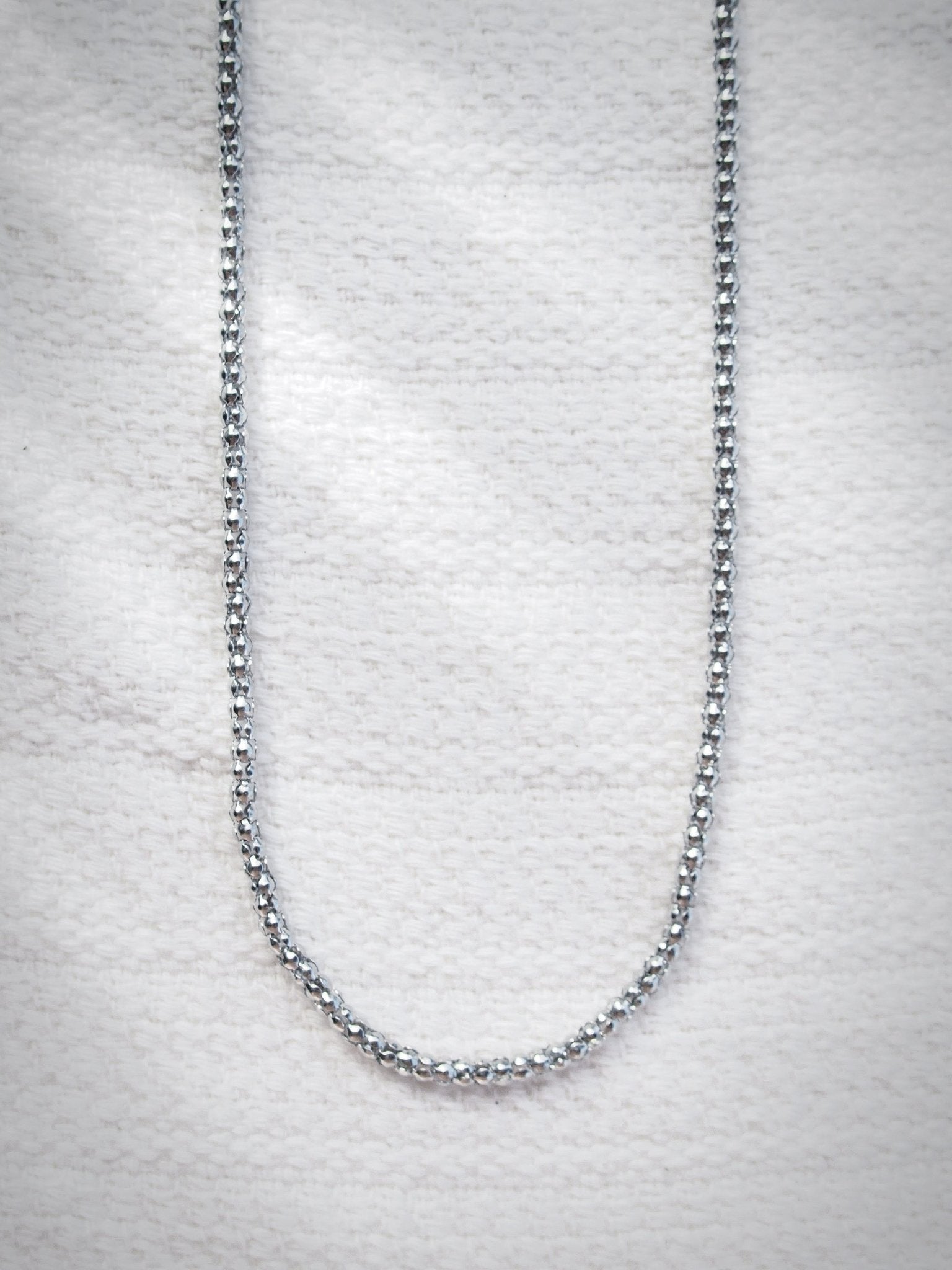 Unisex Men's Thick Stainless Steel Popcorn Chain - Kaiholo