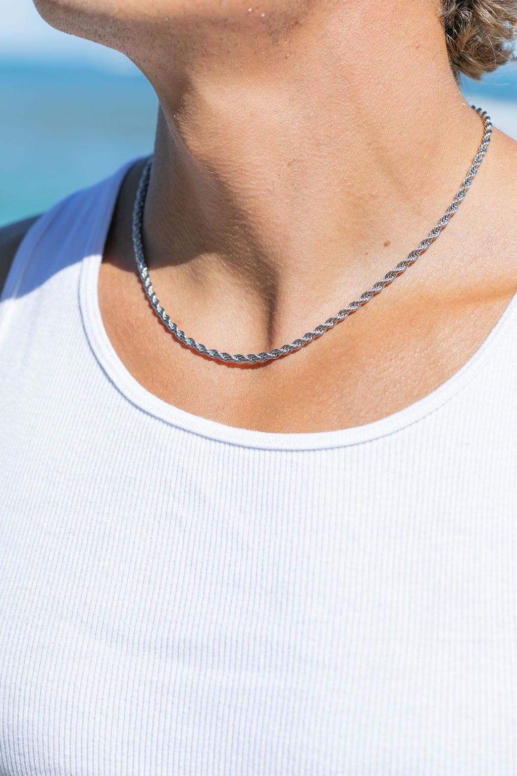 Unisex Men's Thick Stainless Steel Rope Chain - Kaikane