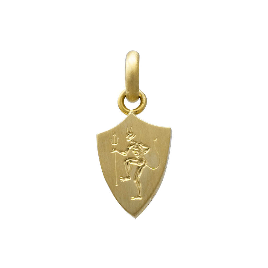 Who the Devil Are You? - Escutcheon Pendant